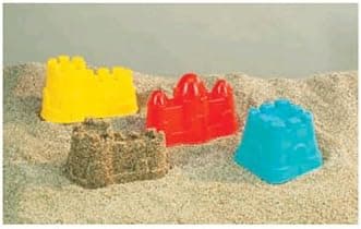 Castle Sand Molds Set of 3