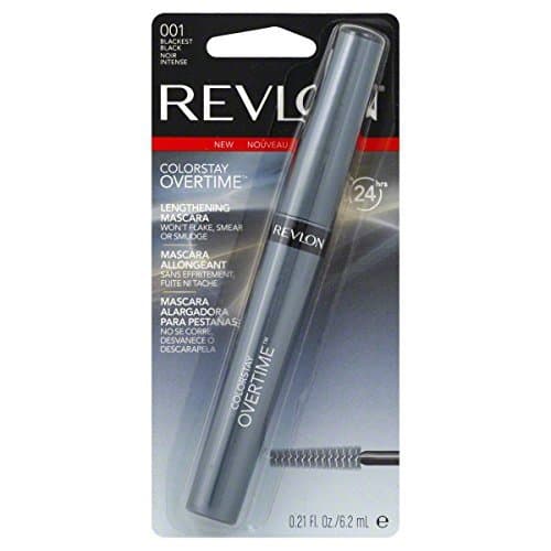 2 Pack of Revlon Color Stay 24 Mascara, Blackest Black 001, 0.21 Ounce
