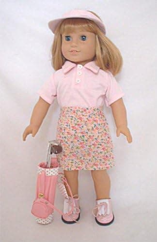 Golf Outfit for 18 Inch Dolls Including The American Girl Line