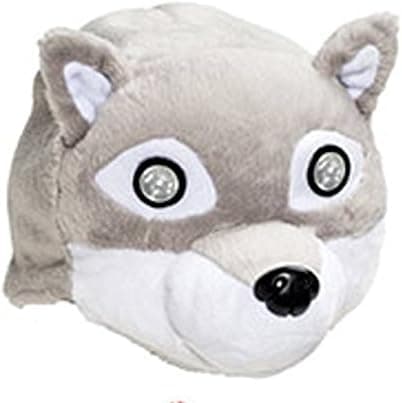 Hog Wild Soft, Cuddly and Wearable Headlights (Wolf)