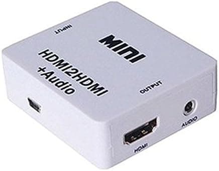aoeyoo HDMI to HDMI + Analog Audio Converter / Digital to Analog 3.5mm Stereo Audio ...