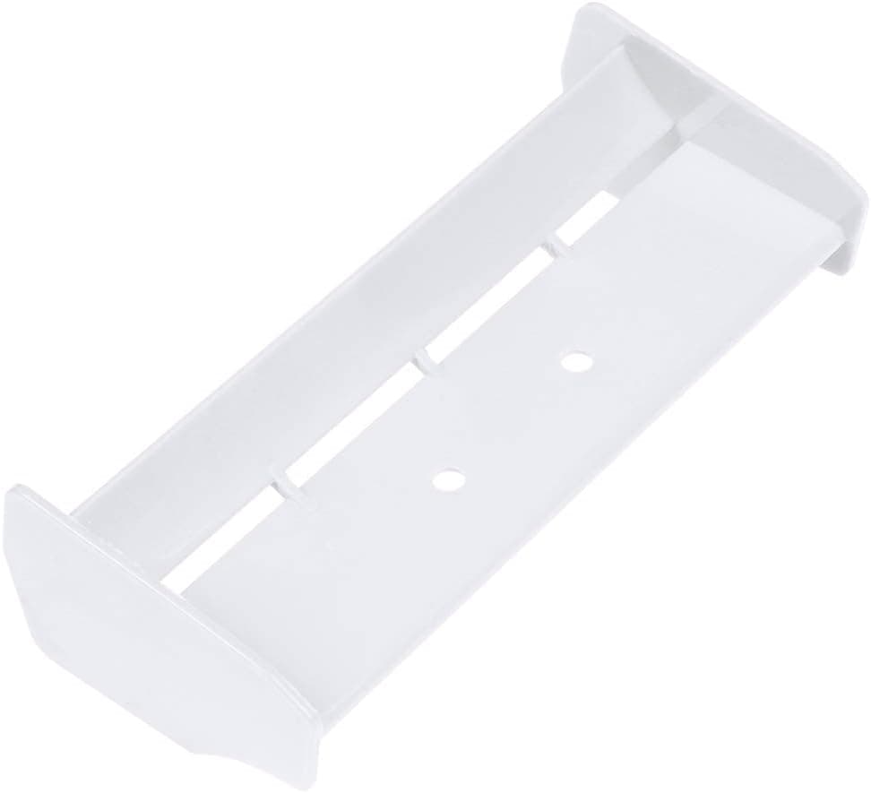 Hobbypark RC Car Wing Body Spoiler,High Down Force for 1:10 Scale Off Road Buggy(White)
