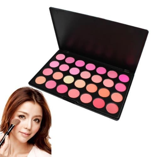 CrazyEve Fashion Cosmetic Blush Powder Palette 28 Colors Blusher Contour Makeup
