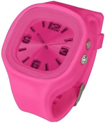 Hot Pink LED Light Up Watch- Pink watch band with Pink watchface