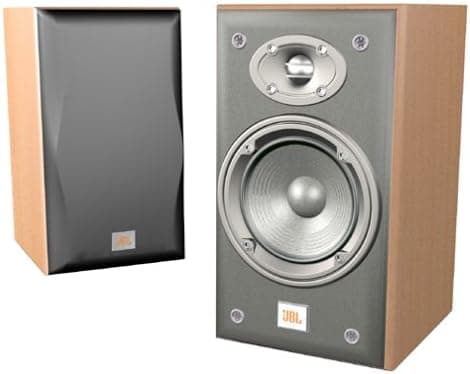 JBL Northridge E20 2-Way 5-Inch Bookshelf Speakers, Pair (Beech)