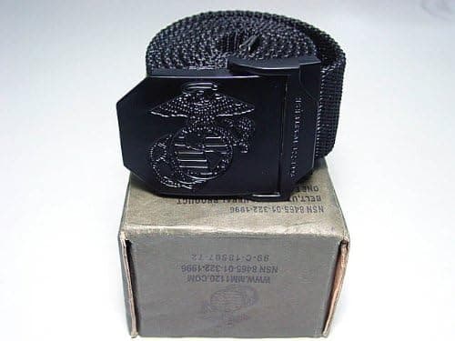 AirSoft US Marine CORP USMC Army Tactical BDU Duty Belt BK