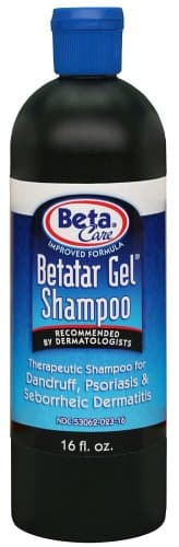Betatar Gel Shampoo, Dandruff Shampoo, 16 Ounce Bottle (Pack of 2)