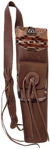 Leather Back Quiver - Right Handed