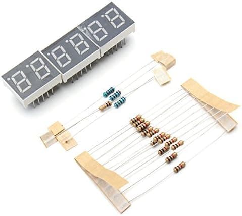 Generic Six Digital LED Electronic DIY Clock Kit 7-12V