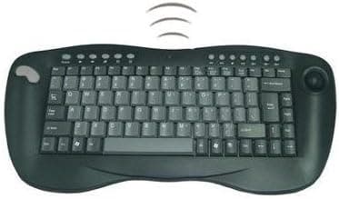 xgene Wireless Mini Multimedia Trackball Keyboard USB