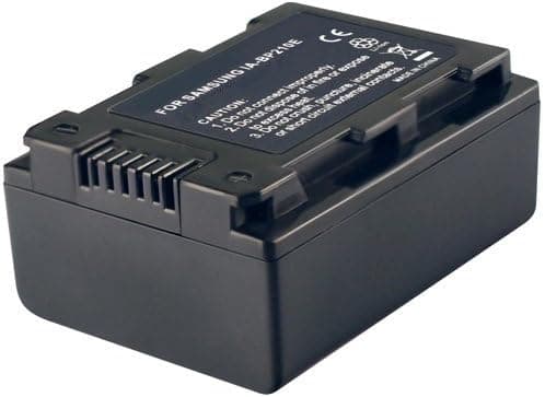 Synergy Digital Camcorder Battery, Works with Samsung HMX-F80 Camcorder, (li-ion, 3.7V, 2400 mAh) Ultra High Capacity Battery