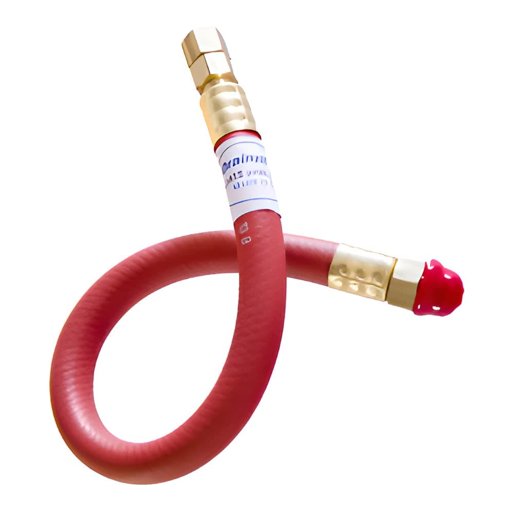 Drainzit 3/8" W 18" Hose, Red, (STAN1438-18)