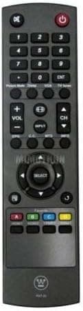 Replacement WESTINGHOUSE EW39T6MZ Remote Control