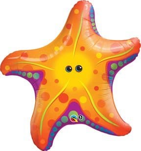 Super Sea Star Foil Balloon - 30"