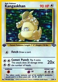 Pokemon - Kangaskhan (5) - Jungle - Holo