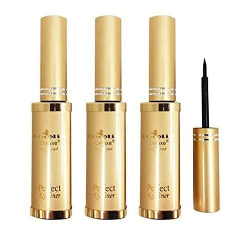 Italia Deluxe Perfect Liquid Eyeliner Waterproof 3pc Set- 2
