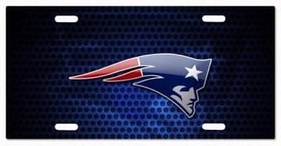 NFL Come Hard Patriots Vanity License Plate