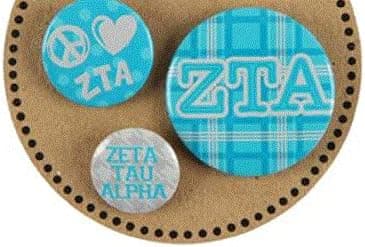Zeta Tau Alpha - 3 Button Set