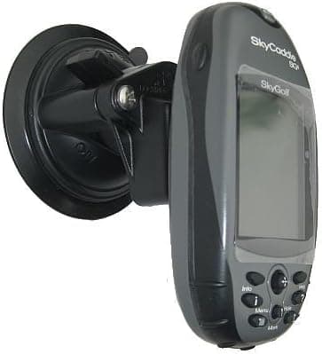 Shorty Suction Cup Golf Cart Mount for SkyCaddie SG2 SG2.5 SG3 SG4 SG5 Golf Buddy Sonocaddie & iGolf GPS