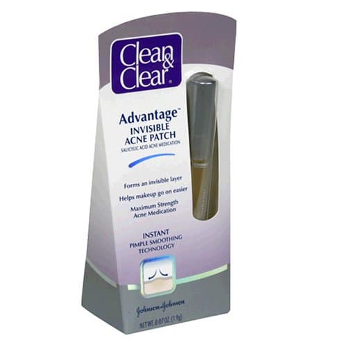 Clean & Clear Advantage Invisible Acne Patch, Instant Pimple Smoothing Technology, 0.07 oz (1.9 g)
