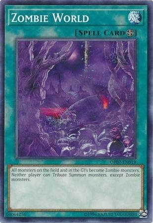 Yu-Gi-Oh! - Zombie World - OP07-EN019 - Common - Unlimited Edition - OTS Tournament Pack 7