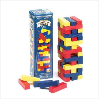 Jumbling Tower II Asst. In Tin - Style 36723