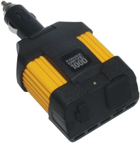 PowerDrive RPPD100D 100-Watt DC to AC Power Inverter with USB Port and Direct 12V Plug