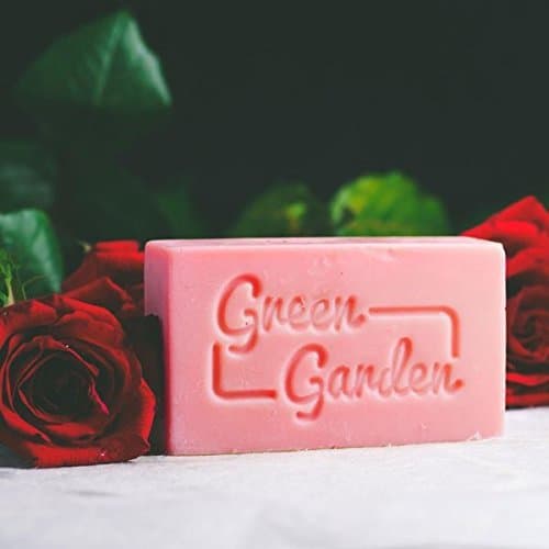 Green Garden Rose Handmade Soap 3.5oz