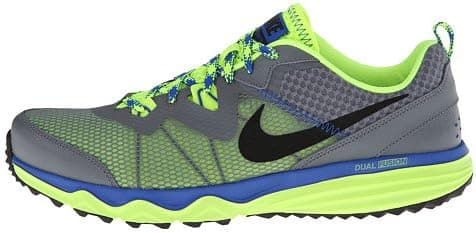 Nike Mens Dual Fusion Trail Running Shoes-Cool Grey/Black-11