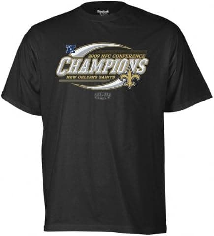 Reebok New Orleans Saints 2009 NFC Conference Champions Spin Cycle T-Shirt