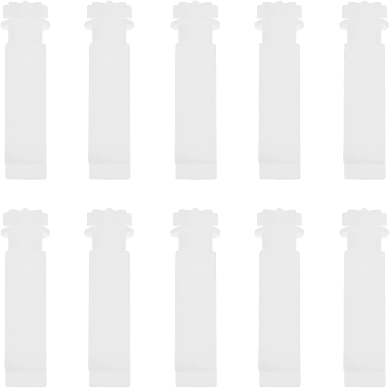 Vertical Blind Stem Replacement White Stems for Vertical Window Blind Vertical Blind Carrier Stems Vertical Blinds Curtain Accessories 10pcs Nice and Fashion