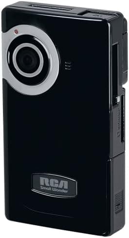 RCA EZ201 Small Wonder 60 Minute Point-and-Shoot Camcorder (Black) (Discontinued by Manufacturer)