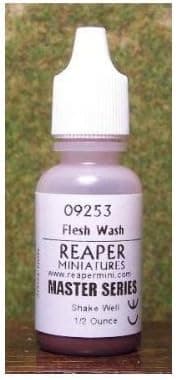 Flesh Wash, Master Series Paint 1/2 Ounce Dropper Bottle, Reaper 09253