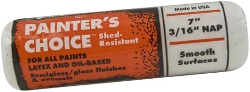Wooster Brush R273-7 Painter's Choice Roller Cover, 3/16-Inch Nap, 7-Inch