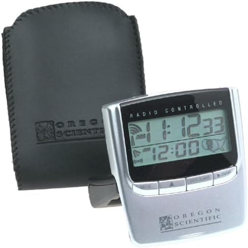 Oregon Scientific Exactset8482; Automatically Adjusting Atomic Travel Alarm Clock