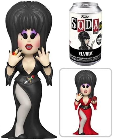 Funko Elvira Vinyl Soda Exclusive