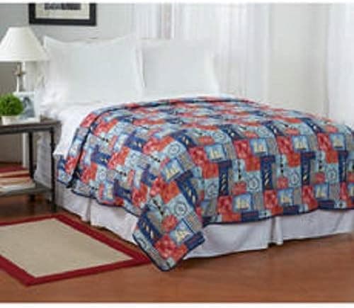 Nantucket Printed Quilt Queen Size