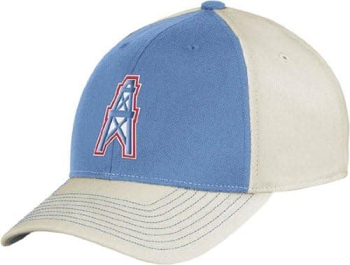 NFL Houston Oilers Classics Structured Flex Hat - Tw92Z