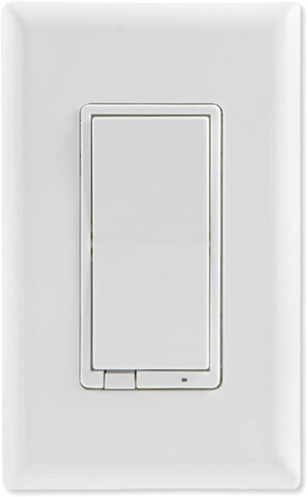 Enbrighten 55258 Z-Wave Plus In-Wall Smart Fan Control, Gen5, White