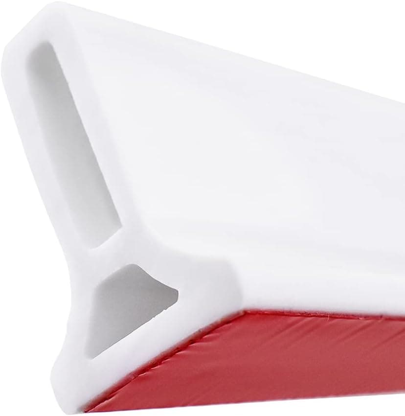 Frantie 75 Inch Collapsible Shower Water Dam Shower Threshold Water Stopper Barrier and Retention System and Keeps Water Inside Threshold Dry and Wet Separation (6ft)