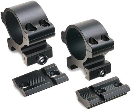 Millett Smooth Savage 110 Steel Two Piece Base Combo Pak, 1-Inch - Medium