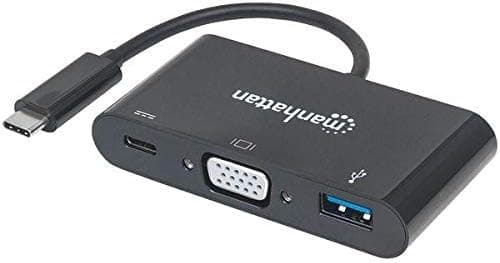 Manhattan 152044 Superspeed Usb-C To Vga Docking Converter