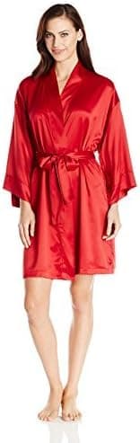 Natori Women's Solid Charmeuse Essentials Robe