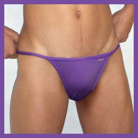 Groovin' Purple String Bikini Brief