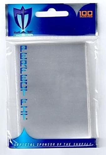 MAX PRO 100 PERFECT FIT full size INNER Sleeves for DOUBLE SLEEVING (fits Magic / MTG, FORCE OF WILL , Pokemon Cards and more!)