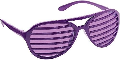 Amscan Slot Eyeglasses, Party Accessory, Purple