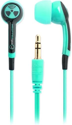 Earpollution EPD33-MINT Plugz Earbuds, Mint