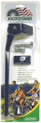Greenfield Action Kickstand 285 Black 2/Bolts-Display CAR