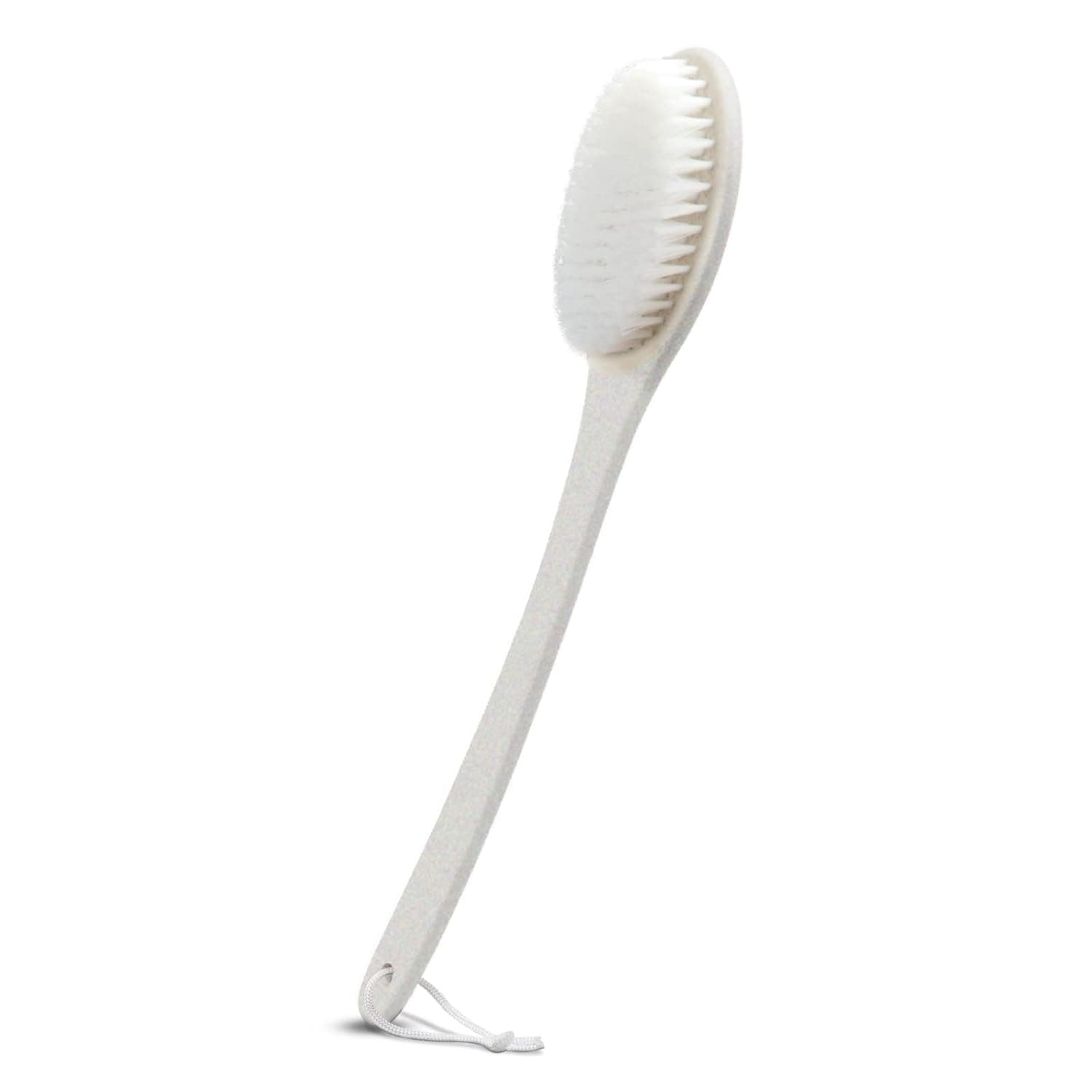 Yamahiko Bath Body Brush for Shower, Wet or Dry Brushing Wheat Straw Back Scrubber for Shower for Exfoliating Back, Body, Feet, Bath Shower Back Dry Brush Long Handle for Women Men