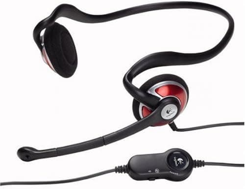 Logitech 981-000018 CLEARCHAT STYLE PREMIUM BEHIND-THE-HEAD PC HEASET
